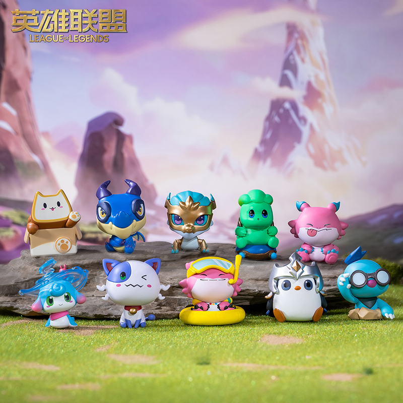 云顶之弈 小小英雄盲盒系列 迷你手办摆件 游戏周边 官方正品
