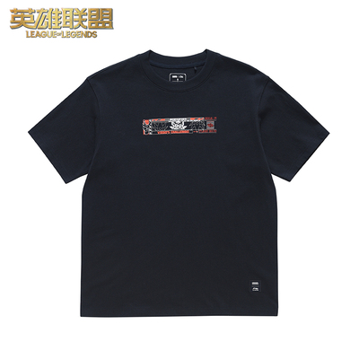 英雄联盟&李宁联名款斗魂觉醒短袖T恤 休闲百搭男女同款AHSV449