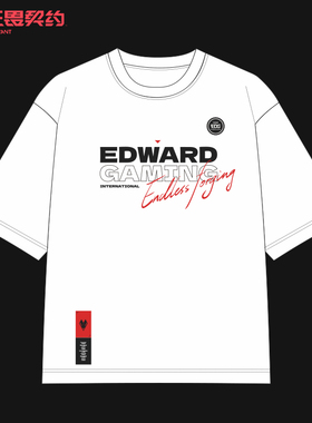 无畏契约EDG原创我要一挑五全球冠军赛同款短袖T恤