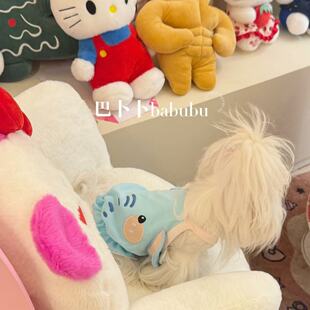 宫囍原创I宠物衣服春夏款动物园系列猫狗通用棉小马西施比熊