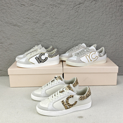 时尚复古撞色运动休闲鞋百搭女鞋