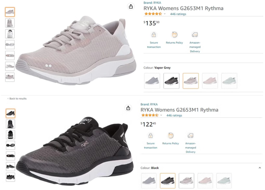 捡漏撤柜尾货出美国女士低帮户外运动鞋轻便耐磨防滑休闲网面跑鞋