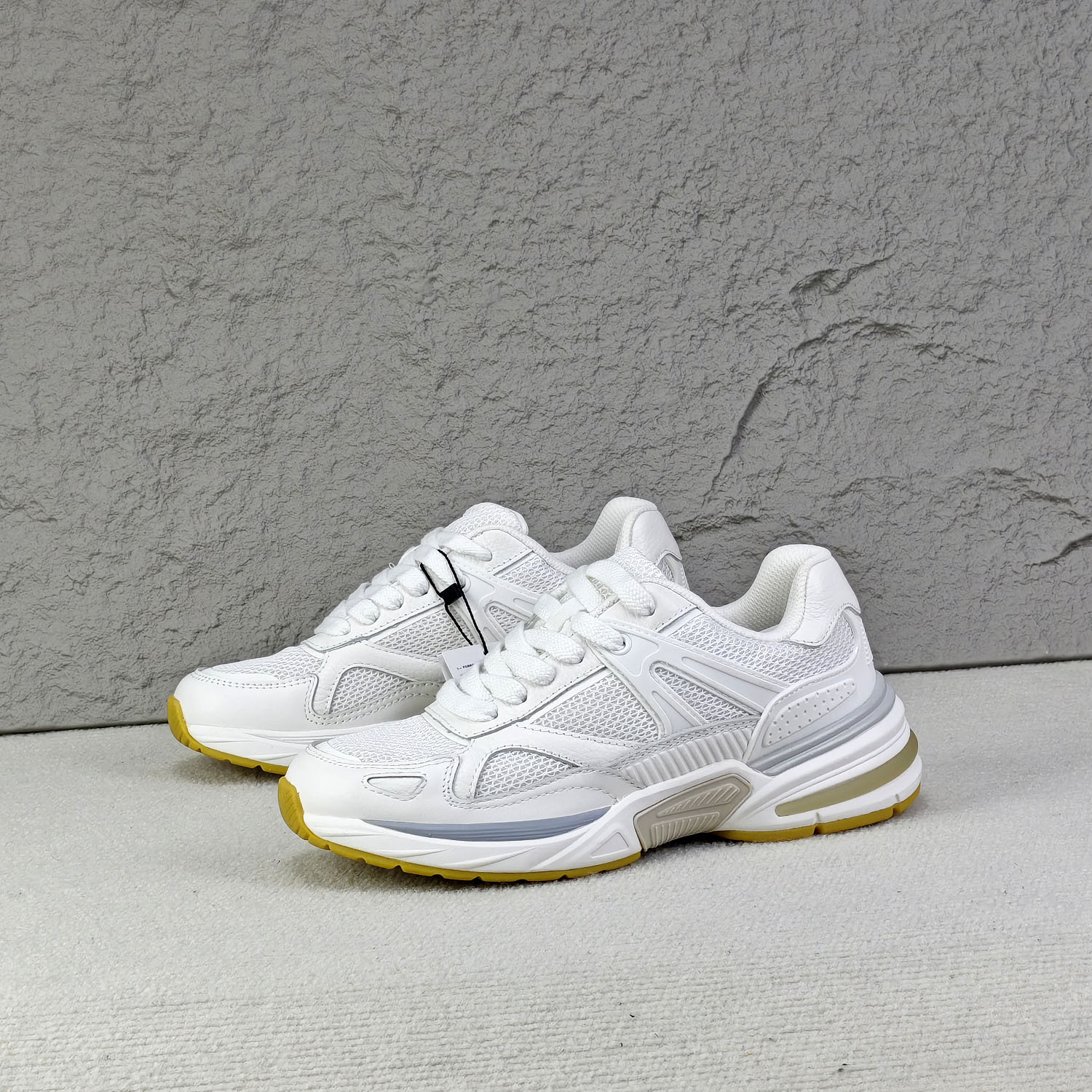 西班牙小白鞋头层牛皮老爹鞋