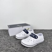 出韩国无味夏季 子 涉水户外凉鞋 洞洞鞋 男女童防滑轻便魔术贴洞洞鞋