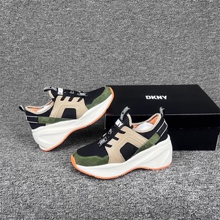 厚底休闲复古慢跑加厚运动鞋 轻奢出美国D.K女款 小蛮腰轻便跑步鞋