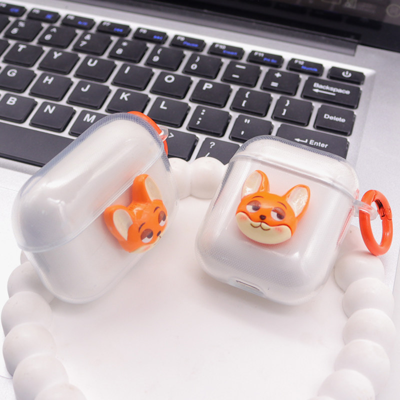 尼克，适用苹果airpodspro3代保护套防撞软壳1/2代无线蓝牙耳机充电仓保护软壳防摔pro4代防猫咬卡通外壳