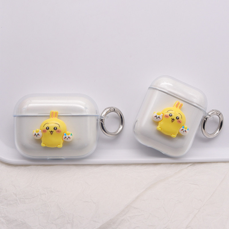 卡伊几哇，适用苹果airpodspro3代保护套防撞软壳1/2代无线蓝牙耳机充电仓保护软壳防摔pro4代防猫咬卡通外壳