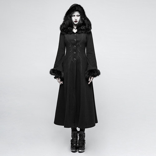 PUNKRAVE风衣魔叹歌特gothic