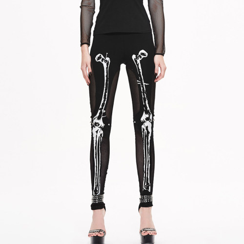 魔叹DEVILFASHION朋克骨架图案