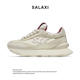 莎莱茜复古时尚 慢跑鞋 情侣款 Salaxi 男女百搭厚底阿甘德训休闲鞋