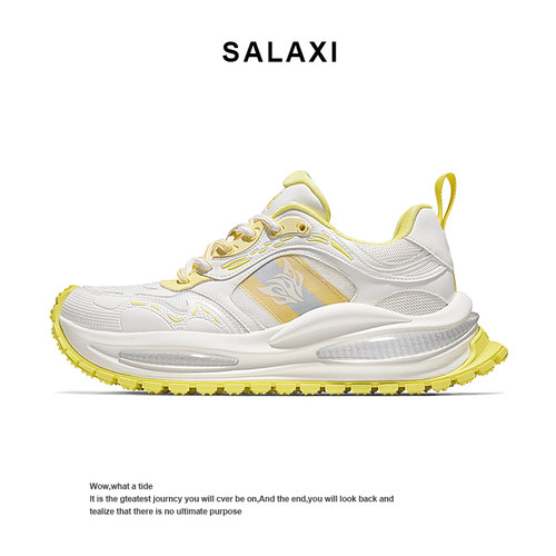 Salaxi/莎莱茜网面厚底老爹鞋