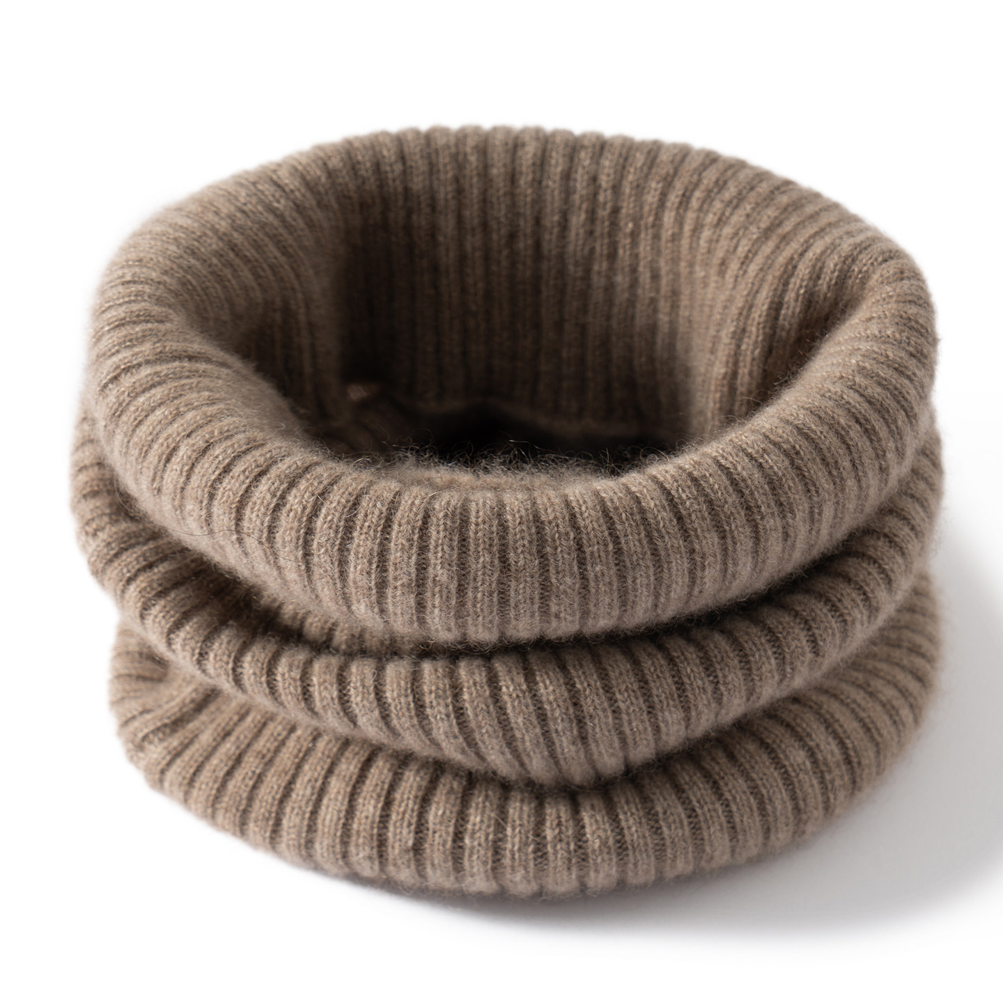 已质检纯山羊绒脖套男女坑条套头围脖保暖针织加厚假领子围巾,运动包/户外包/配件,围巾/围脖,淘宝优惠券,粉丝福利购,淘宝优惠卷