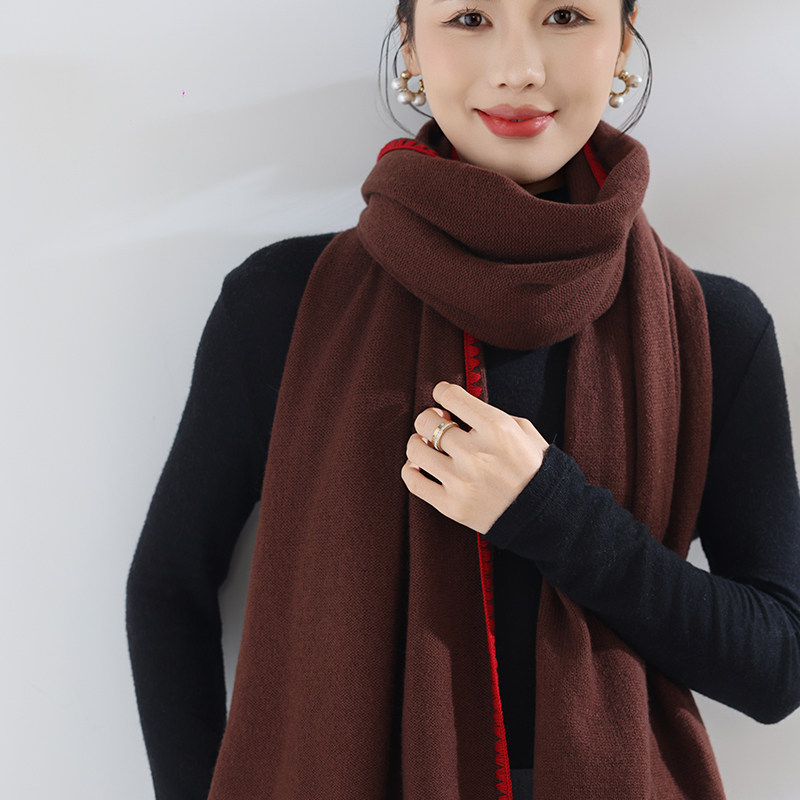 已质检高端100%纯山羊绒围巾女秋冬保暖百搭编织羊绒大披肩围脖,服饰配件/皮带/帽子/围巾,围巾/丝巾/披肩,淘宝优惠券,粉丝福利购,淘宝优惠卷