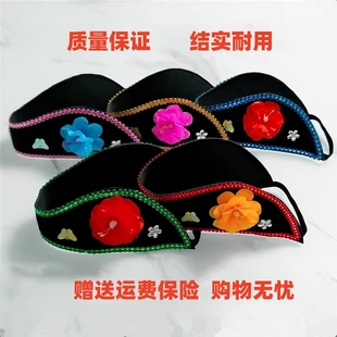 表演出道具老太太假发套老婆头套媒婆头套老太太头套帽子头饰