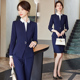 职业装 气质酒店前台接待工装 套装 正装 教师售楼部工作服 女春季 新款