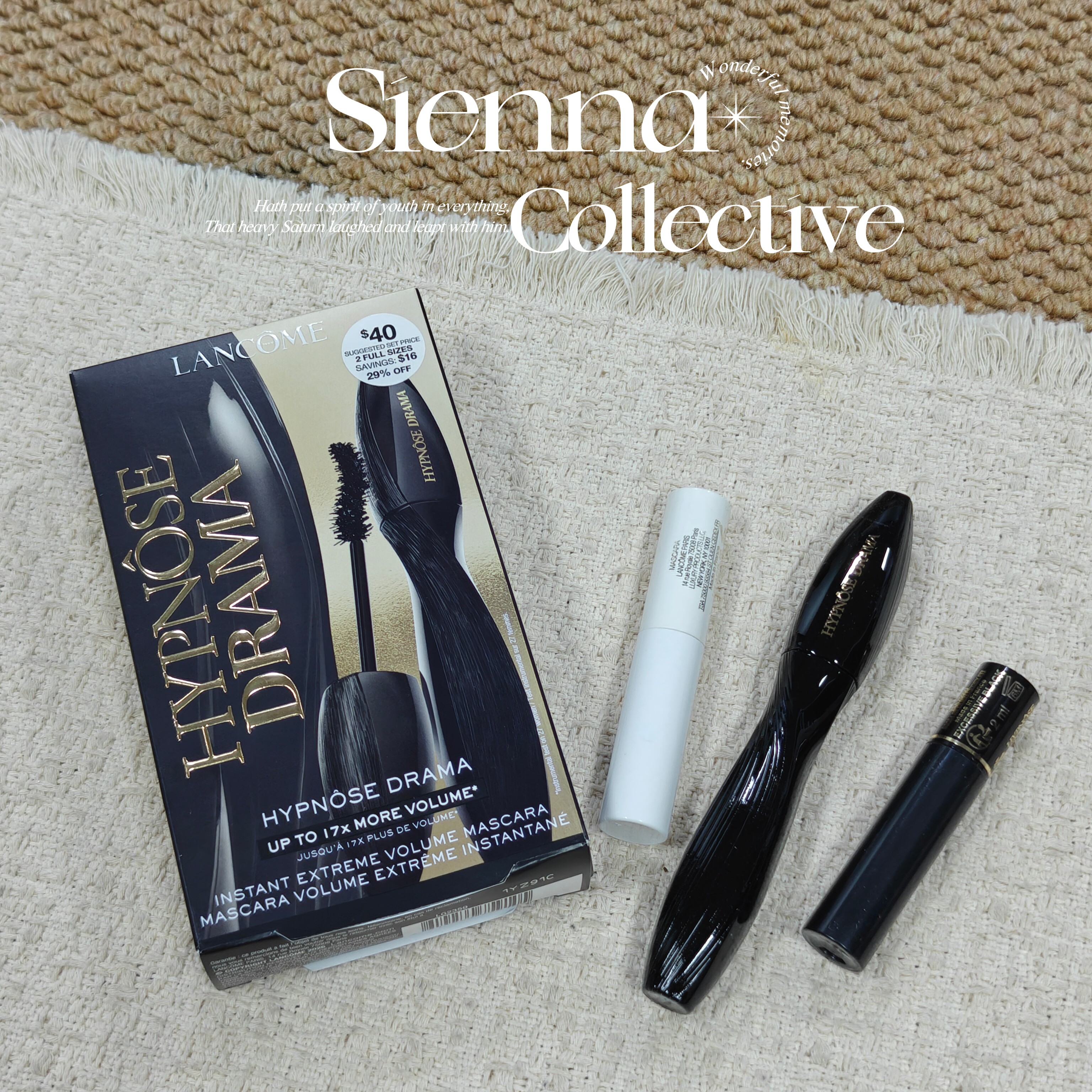 Lancome兰蔻睫毛膏三件套（正装8ml+小样2ml+睫毛打底膏4ml）