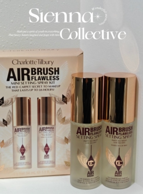 Charlotte Tilbury妆前哑光定妆喷雾套/ 持久34ml*2