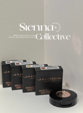 Anastasia双色眉粉/blonde/taupe/ash brown/chocoate2*0.8g