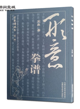 形意拳谱古拳谱丛书宝鼎著