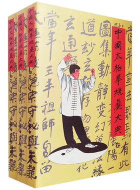 中国太极拳统真大典全三册