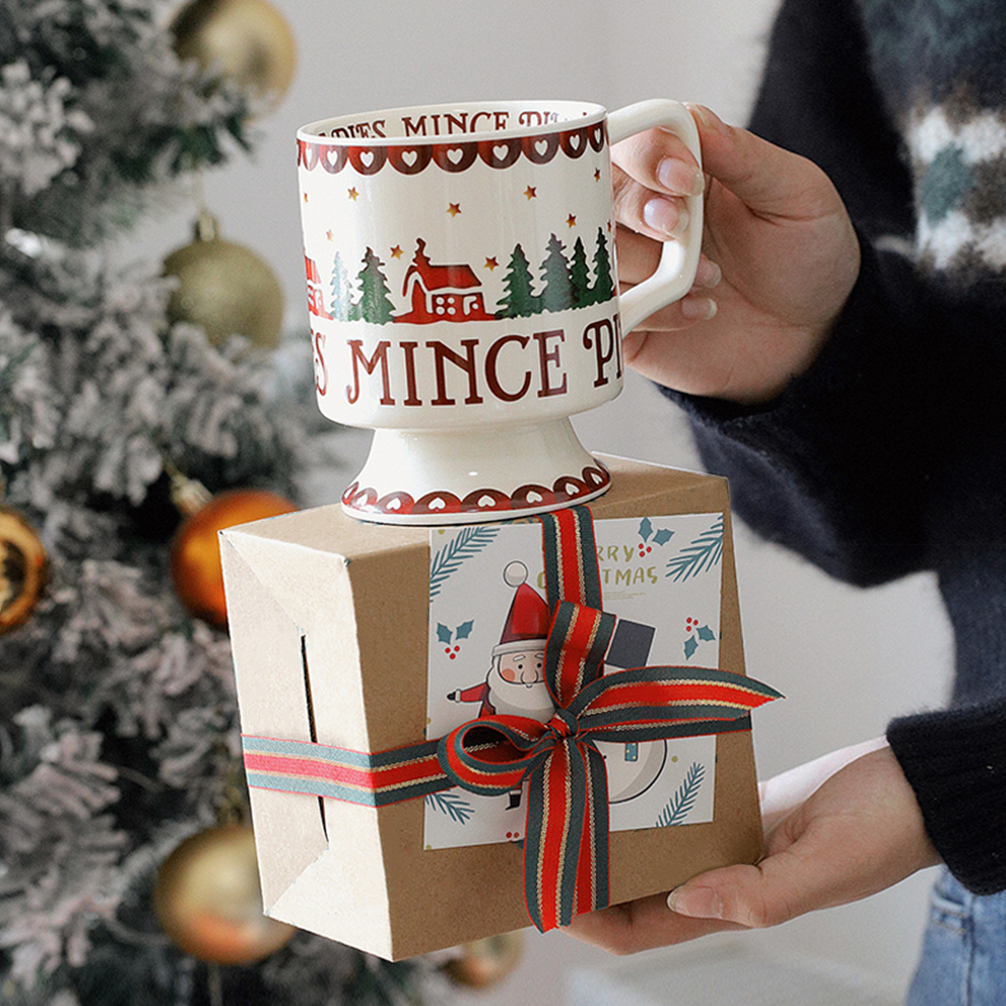 泽滕家马克杯子大容量节日伴手礼