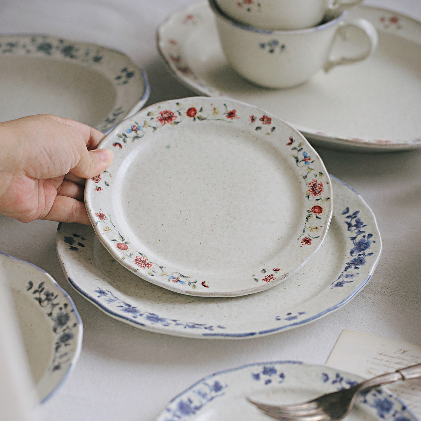 泽滕家盘子套装哑光高级小众设计