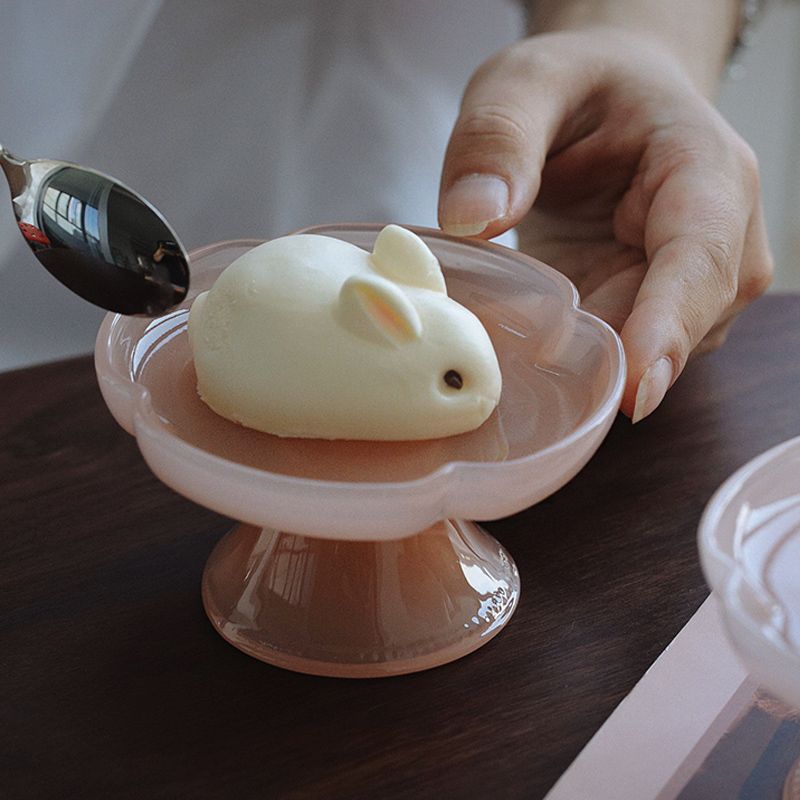 泽滕家中古高脚碟子精致小号客厅甜品糕点心坚果下午茶具贡品摆盘