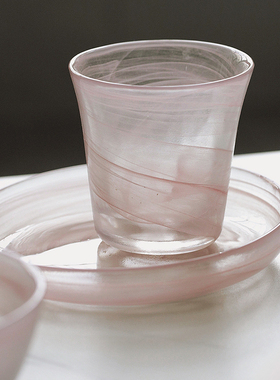 泽滕家玻璃杯子咖啡美式饮品饮料泡下午茶高颜值小众设计艺术感杯