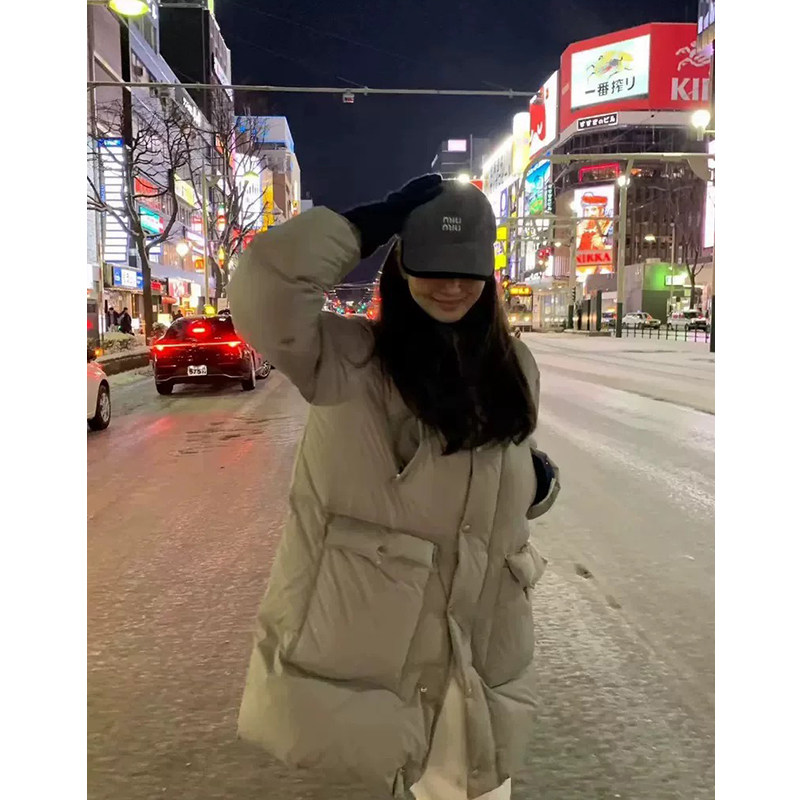 韩国东大门oun*ce 90白羽绒服