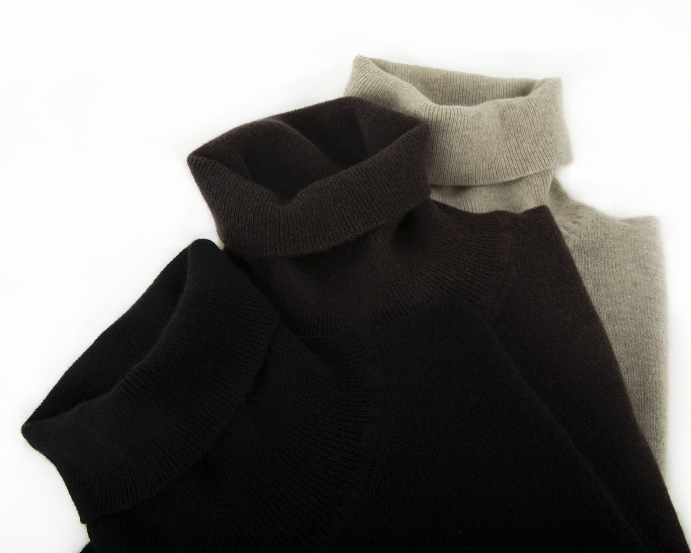 小金象 BABY CASHMERE 男12针经典两翻高领Turtle neck长袖套头衫