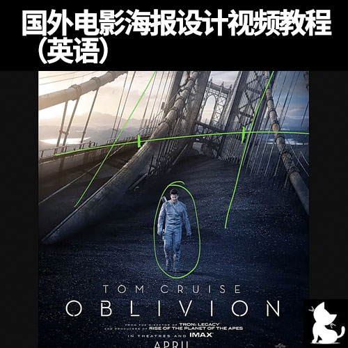 国外电影海报设计视频教程 (英语)