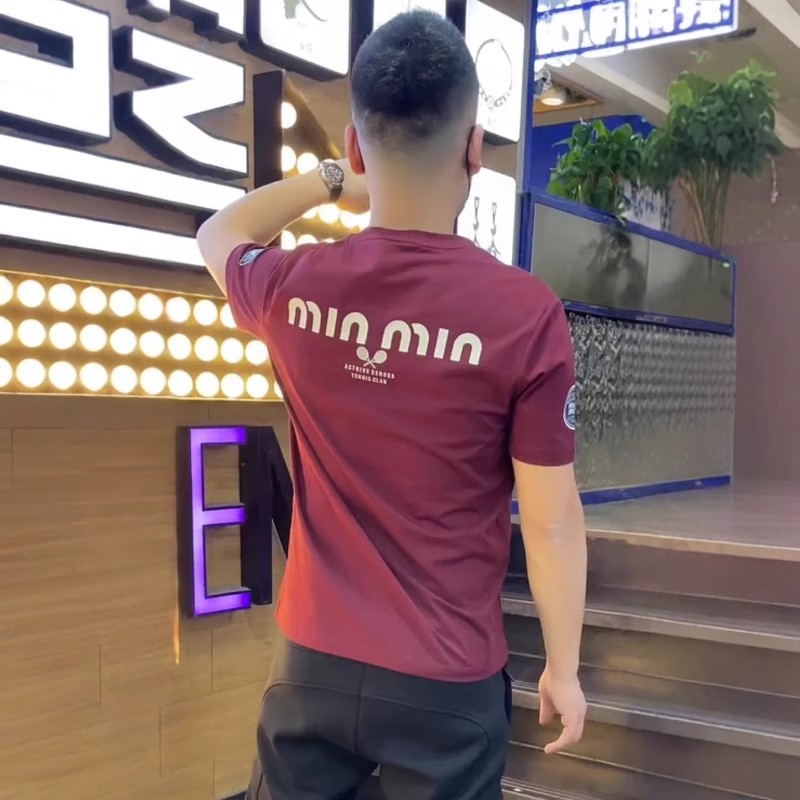 夏季新款简约百搭短袖T恤男韩版时尚休闲纯棉上衣圆领半袖打底衫