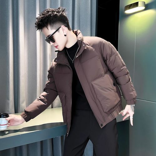 冬季大口袋棉衣男士立领保暖外套