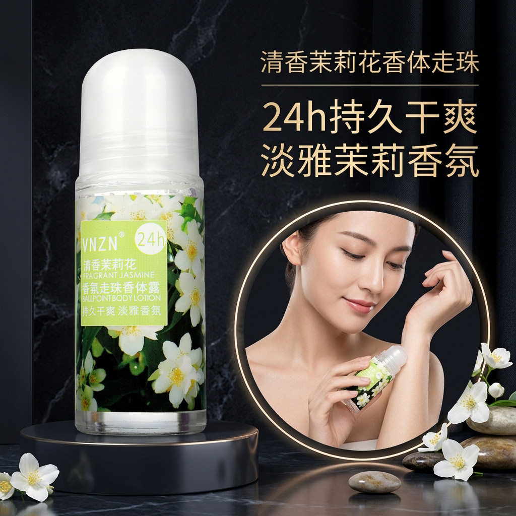 走珠香水止汗露女腋下香体露国货老牌子中性香花香味持久留香男女