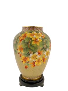 北京市珐琅厂 直播第九十期 8英寸 秋莲瓶