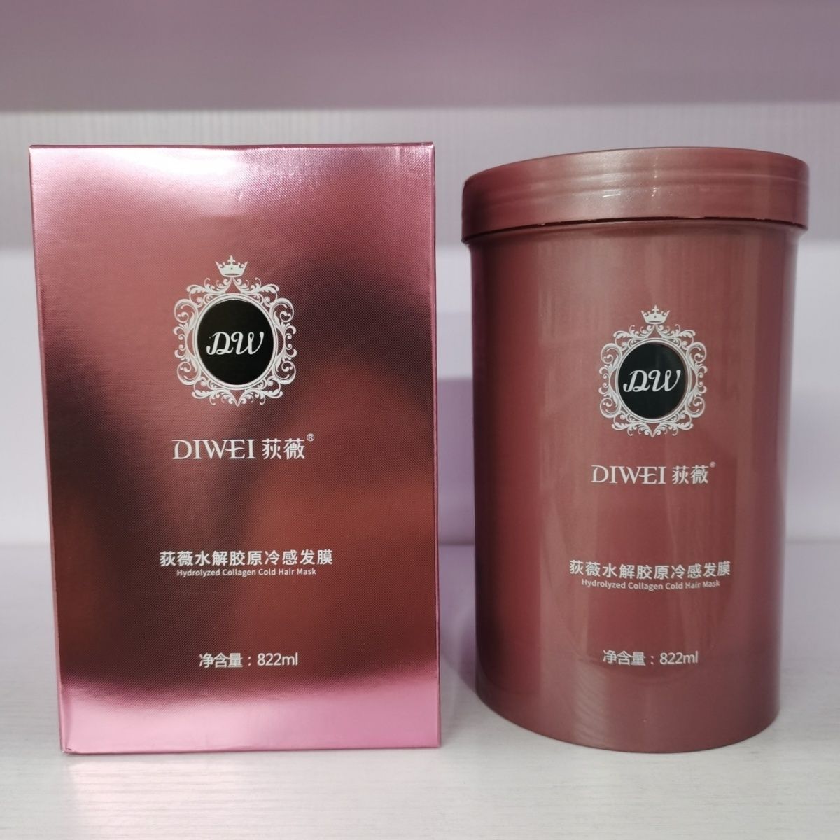 荻薇水解胶原肽蛋白冷基冷感发膜