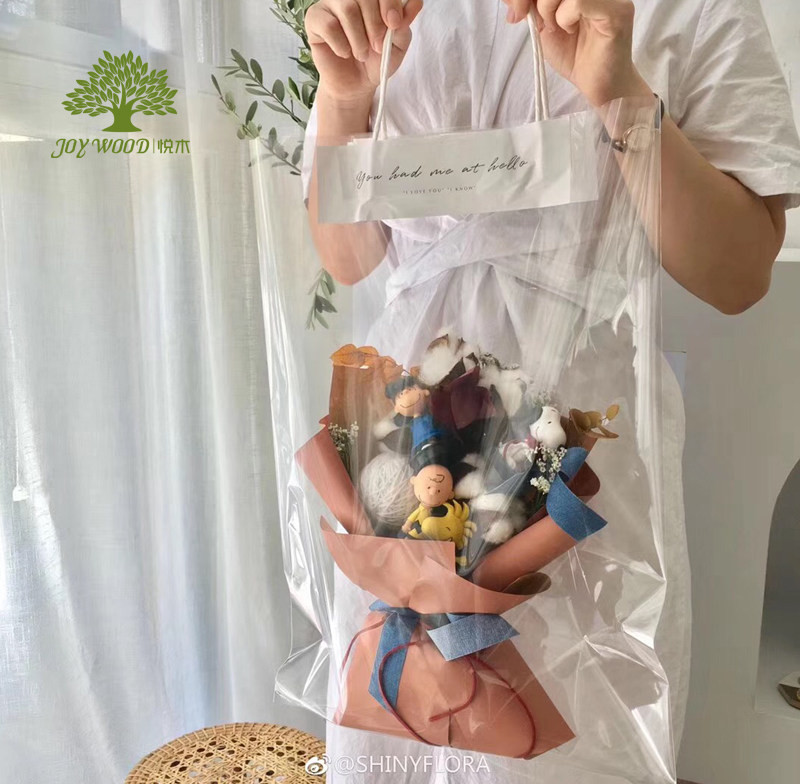 悦木10个Pvc手提袋ins鲜花网红手提袋单枝多枝玫瑰花高档花束套袋|msdalam kategori peralatan pejabat/Supplies/Perkhidmatan yang berkaitan, Packaging Equipment/Tanda-tanda dan bekalan, hadiah beg/beg plastik - dari Buy2taobao.com untuk memberikan perkhidmatan ejen Taobao profesional membeli