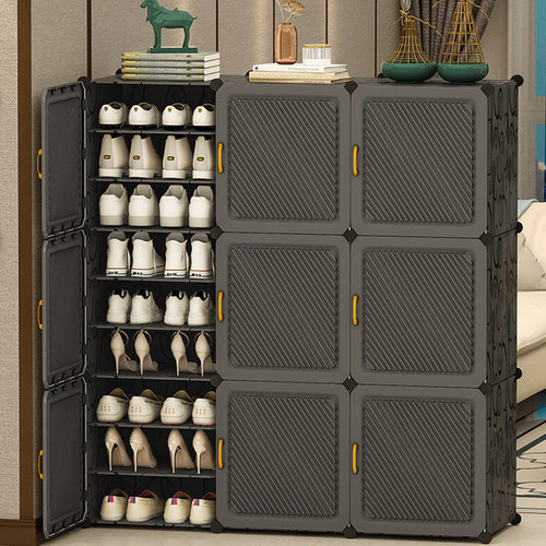 跨境新款加厚防尘鞋架