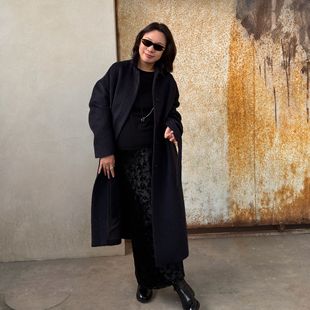 52P609 高定醋酸优雅植绒重工半裙 Q姐 步步生花