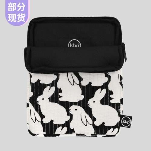 韩国代购kbp电脑包macbookpro13女苹果ipad保护套可爱兔子ins小众