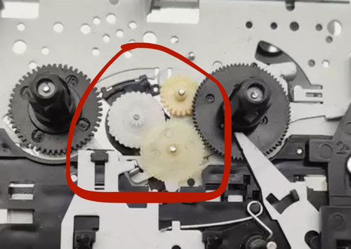 全新录音机收录机机芯星球机松下夏普机芯齿轮离合轮齿轮