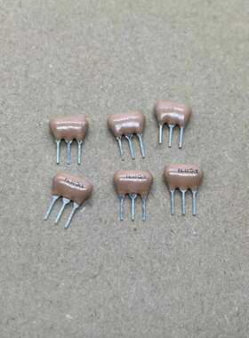 村田直插3脚滤波器SFSH6.0MCB 6.0M三脚滤波器6M DIP 3P