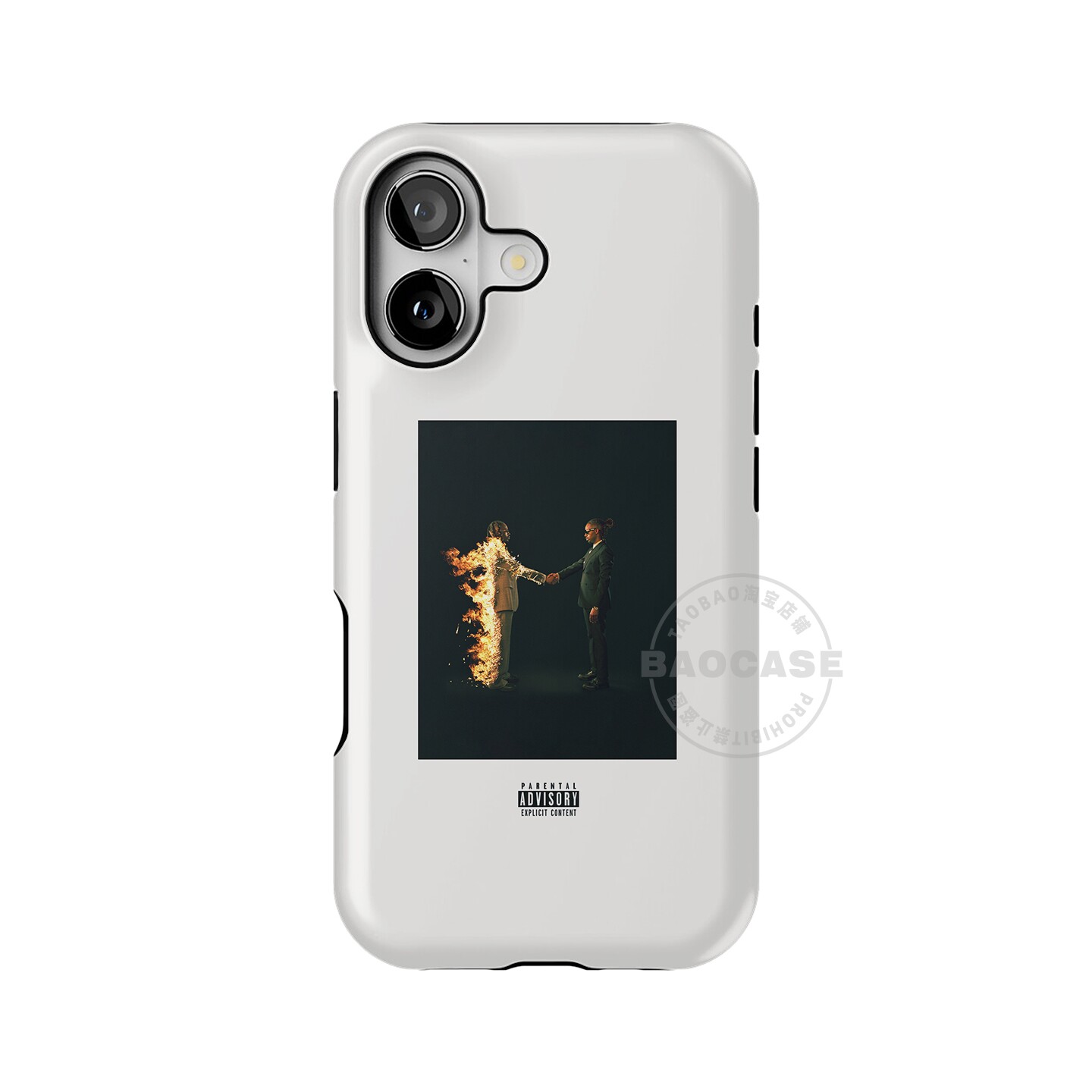 Heroes & Villains嘻哈说唱iPhone17 Pro Max手机壳菲林二合一苹果16pro防摔全包保护套原创设计外壳手机壳