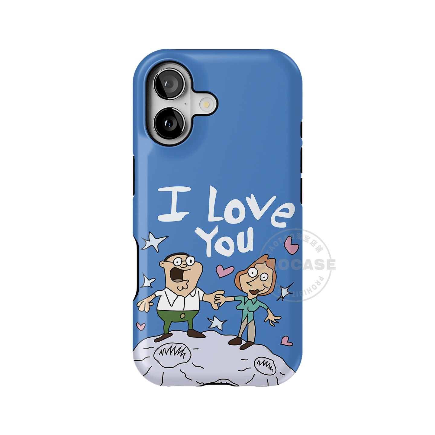 恶搞之家Famliy Guy皮特路易斯适用iPhone15promax手机壳14pro苹果13磁吸12二合一菲林11全包16pro插画亮面