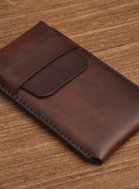 手工植鞣牛皮VIVO iQOO 3 5G版NEX 3S真皮保护套翻盖式手机壳X30