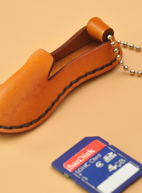 真皮手工小鞋子包包挂件牛皮挂饰手机挂件