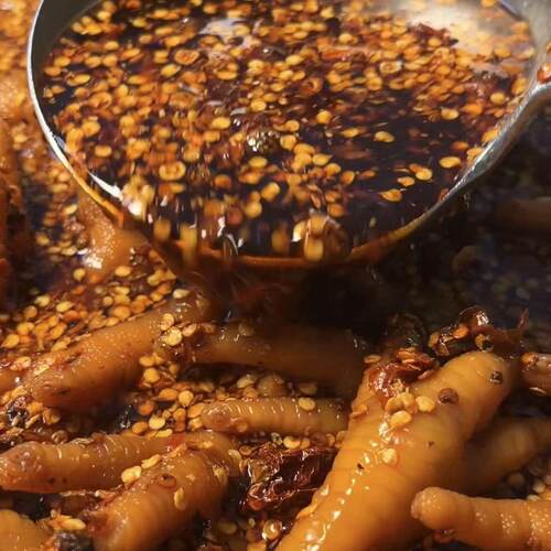 陈欢思茅二中鸡脚糊辣子鸡爪