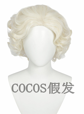 新玛丽莲·梦露假发万圣节Marilyn Monroe cos欧美复古女金色卷发