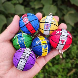 湖人凯尔特人勇士钥匙扣摆件 篮网雄鹿快船篮球钥匙扣挂饰品礼品