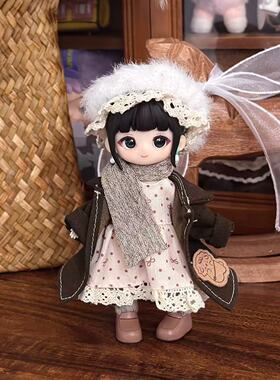 高颜值ob11娃衣白菜价17厘米娃娃YMY-gsc8分12分bjd素体衣服全套